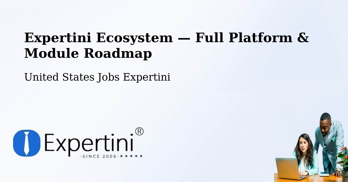 Expertini Ecosystem — Full Platform & Module Roadmap – Globe